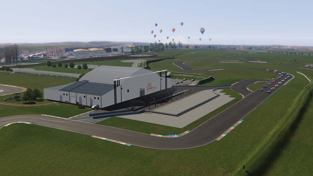 "Chambley" map for Assetto Corsa