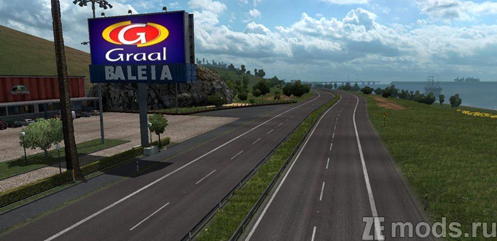 South America (EAA MAP) map mod for Euro Truck Simulator 2