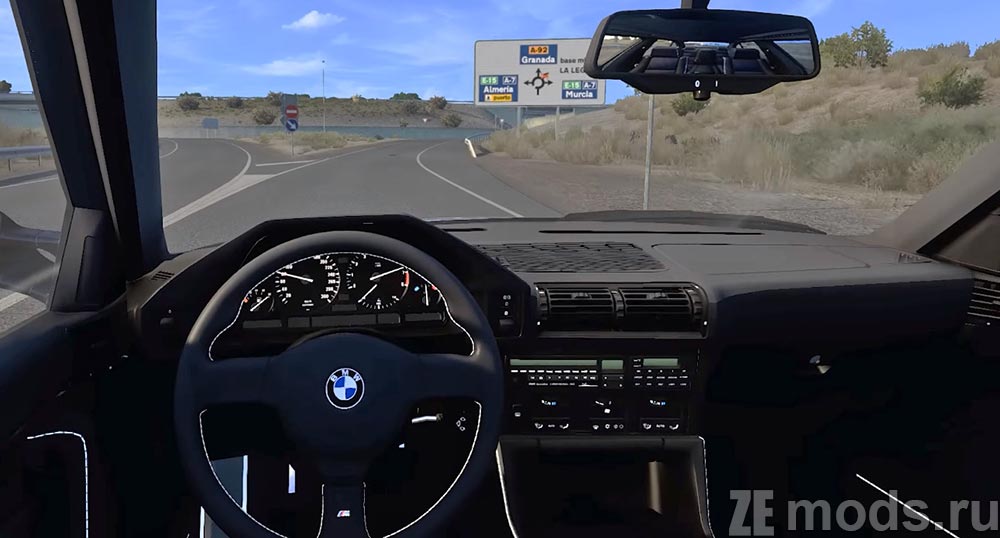 BMW E34 mod for Euro Truck Simulator 2