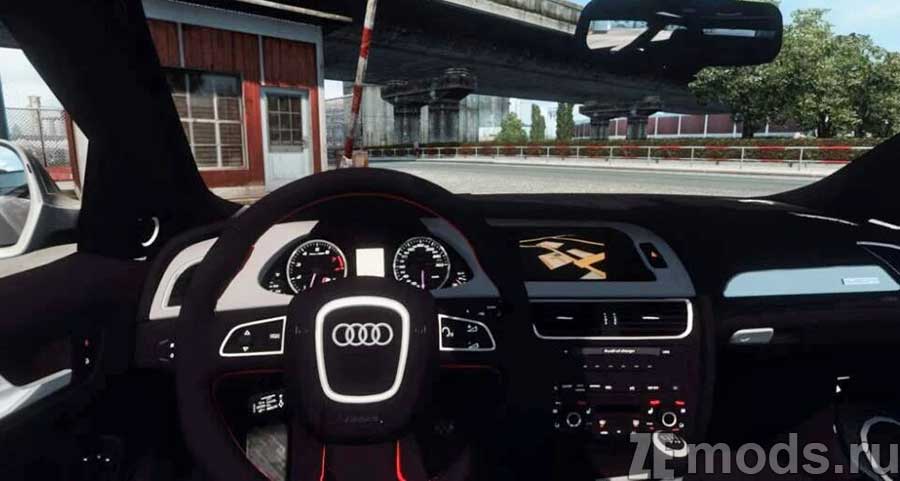 Audi RS4 mod for Euro Truck Simulator 2