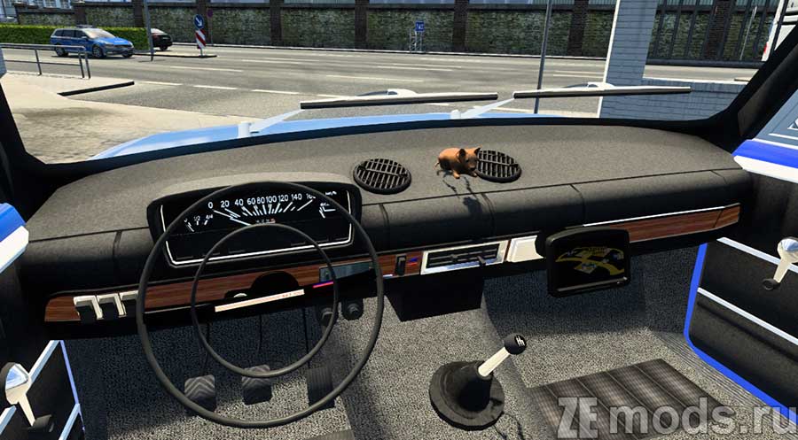 Fiat 124 mod for Euro Truck Simulator 2 (1.47)