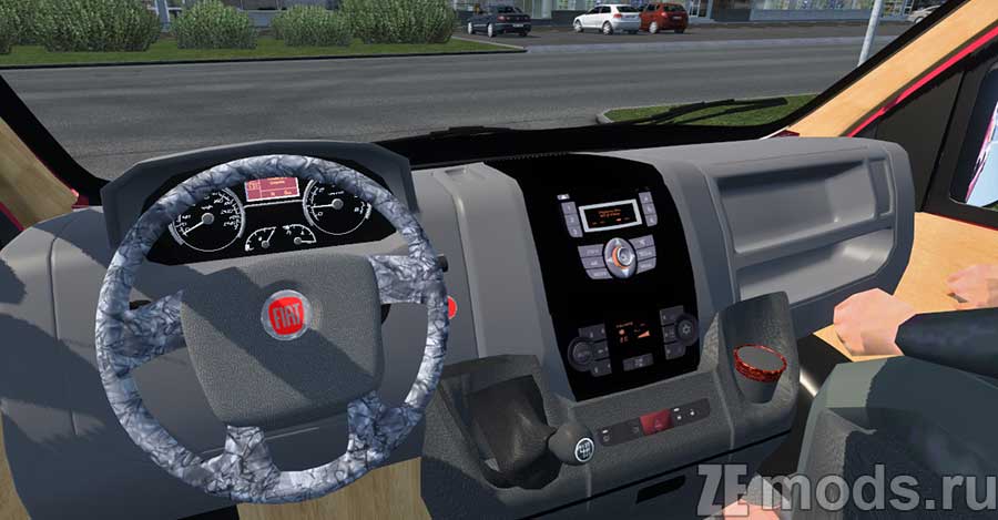 Fiat Ducato bus mod for Euro Truck Simulator 2