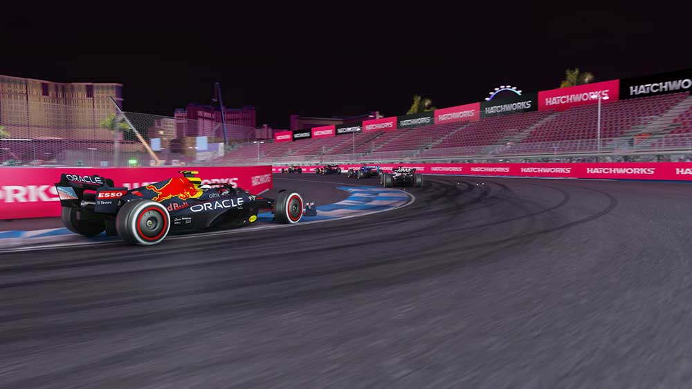 F1 Las Vegas 2023 map mod for Assetto Corsa