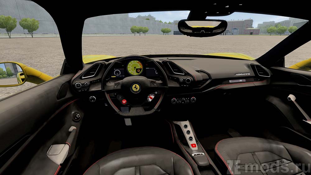 Ferrari 488 GTB mod for City Car Driving
