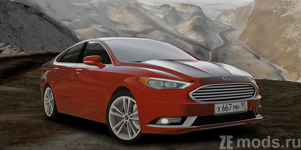 Ford Fusion 2017 for City Car Driving 1.5.9.2