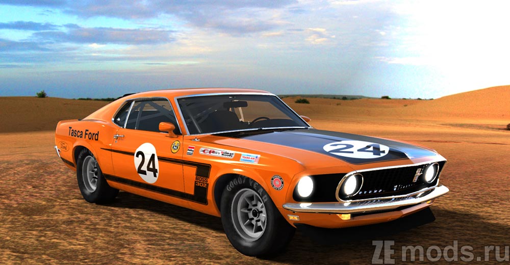Ford Mustang Boss 1969 for Assetto Corsa