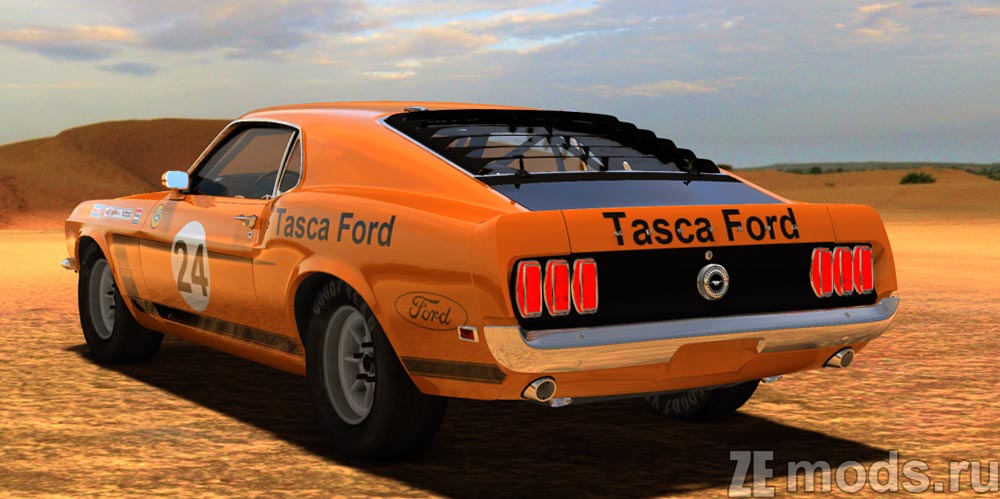 Ford Mustang Boss 1969 mod for Assetto Corsa
