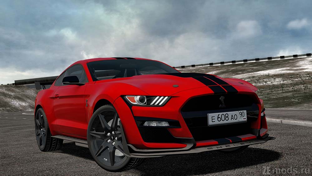 Ford Mustang Shelby GT500 for City Car Driving 1.5.9.2