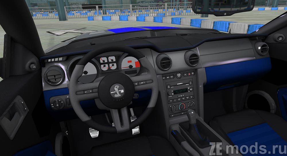 Ford Mustang Shelby GT500KR mod for Assetto Corsa