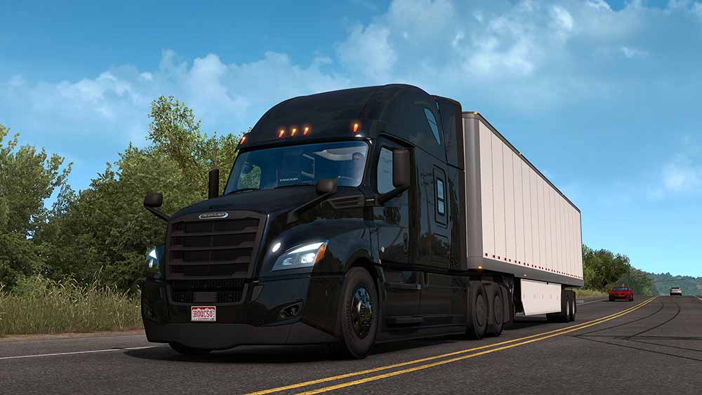 Freightliner Cascadia truck mod for Euro Truck Simulator 2