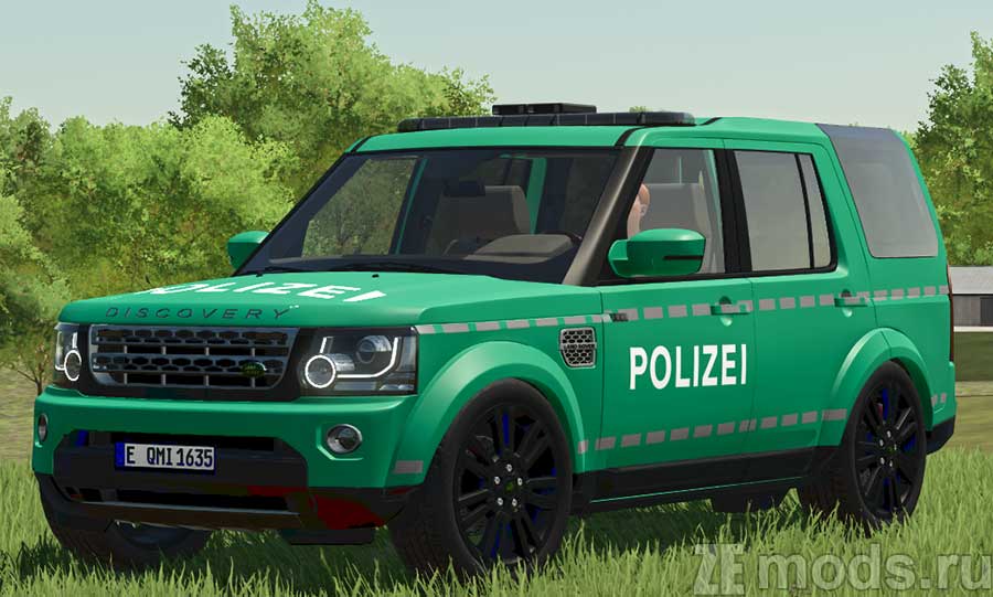 Land Rover Discovery 4 Police for Farming Simulator 2022