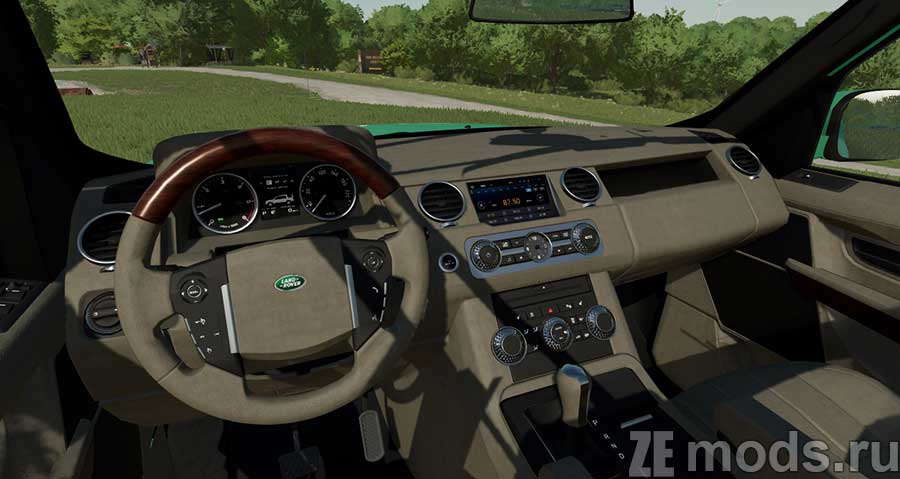 Land Rover Discovery 4 Police mod for Farming Simulator 2022