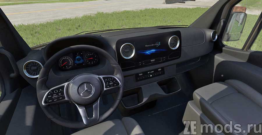 Mercedes-Benz Sprinter MK3 Koffer truck mod for Farming Simulator 2022