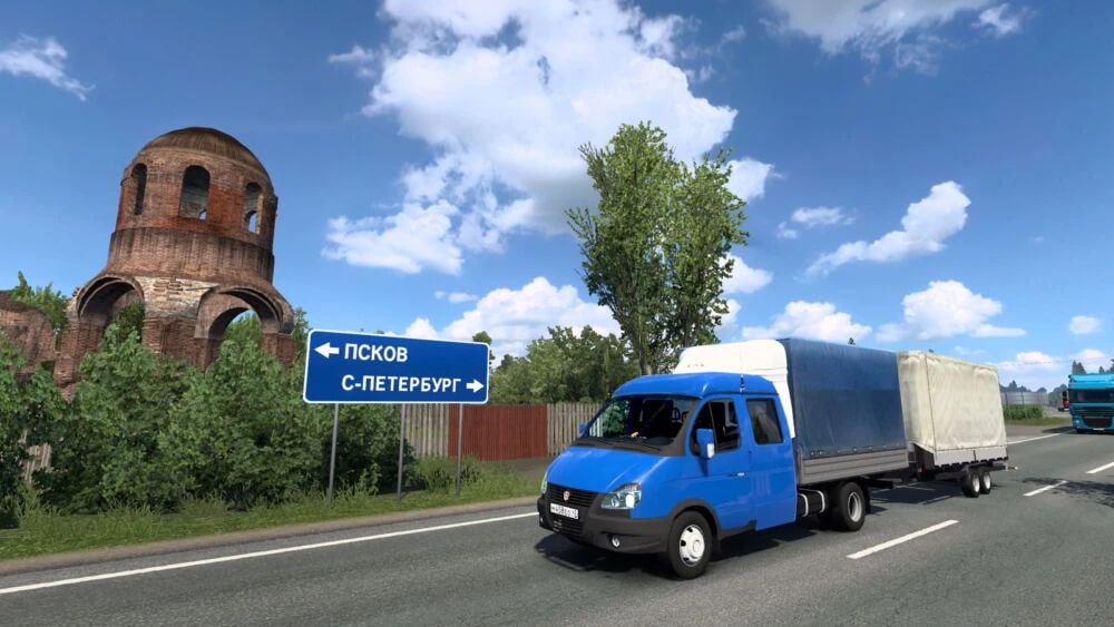 GAZelle package mod for Euro Truck Simulator 2