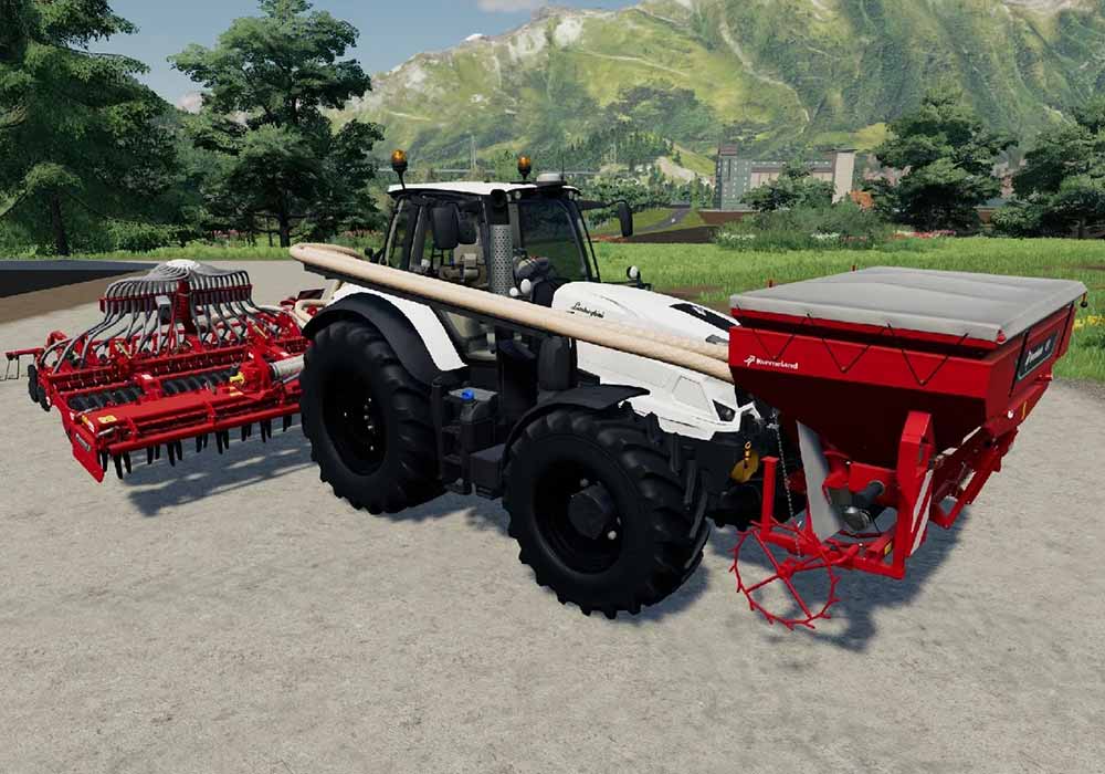 Hurlimann Pro tractor mod for Farming Simulator 2019