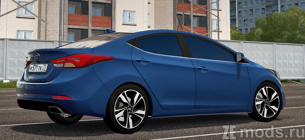 Hyundai Elantra mod for City Car Driving