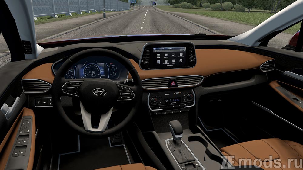 Hyundai Santa Fe 2019 mod for City Car Driving