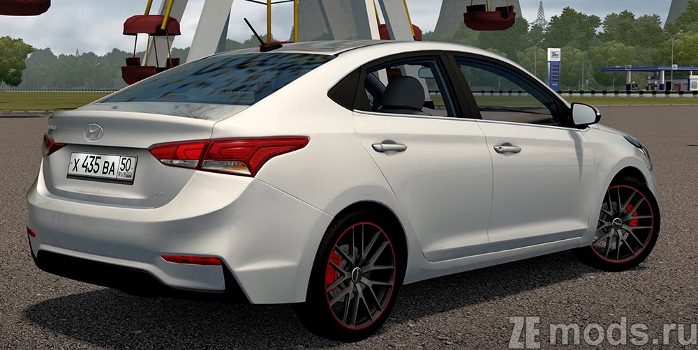Hyundai Solaris 2 1.6i 2022 mod for City Car Driving 1.5.9.2