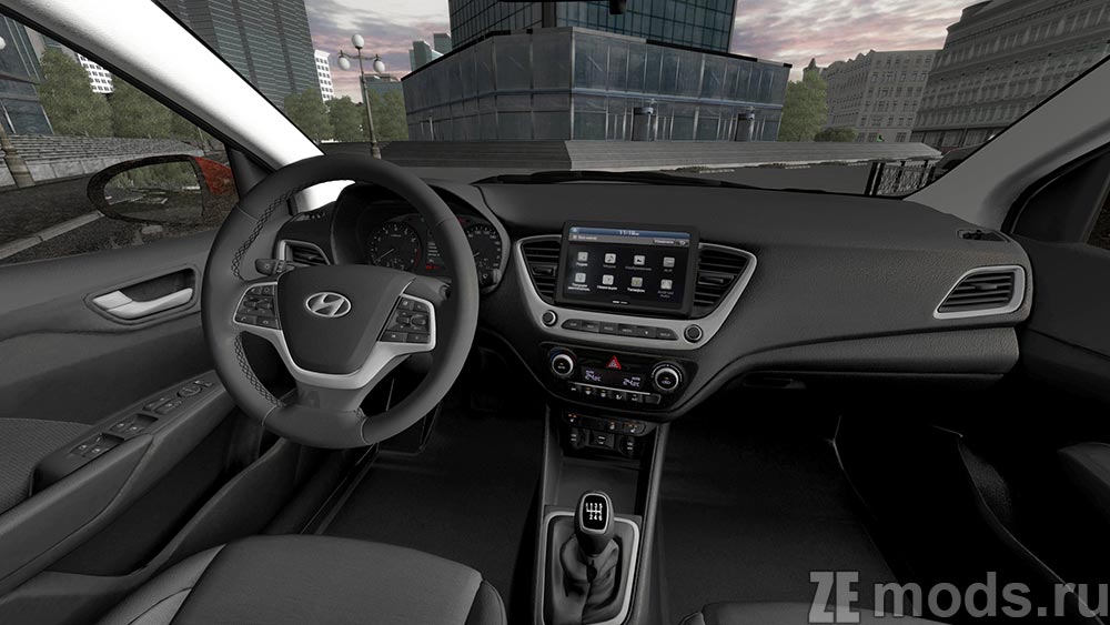 Hyundai Solaris 2 1.6i 2022 mod for City Car Driving 1.5.9.2
