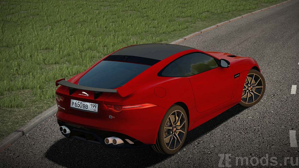 Jaguar F-Type SVR mod for City Car Driving