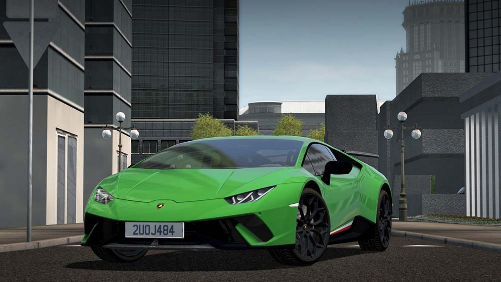 Lamborghini Huracan Performante for City Car Driving 1.5.9.2