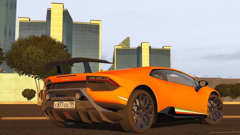 Lamborghini Huracan Performante mod for City Car Driving