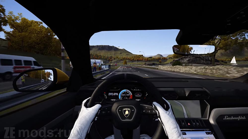 Lamborghini Urus mod for City Car Driving