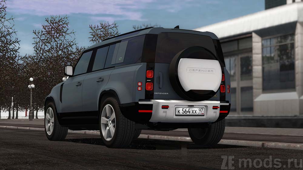 Land Rover Defender mod for City Car Driving