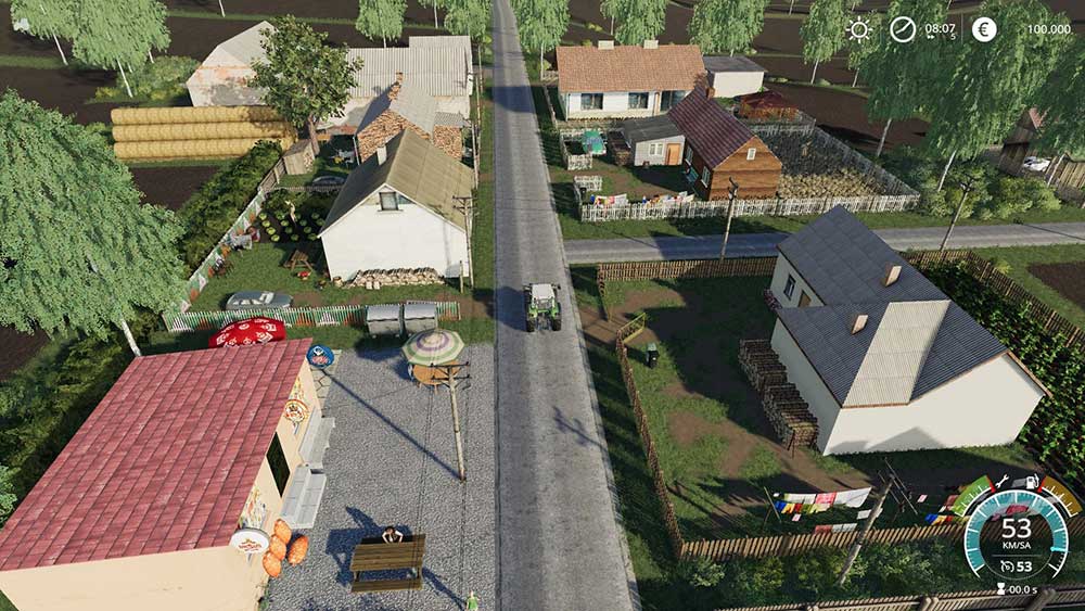 Lipowka map mod for Farming Simulator 2019