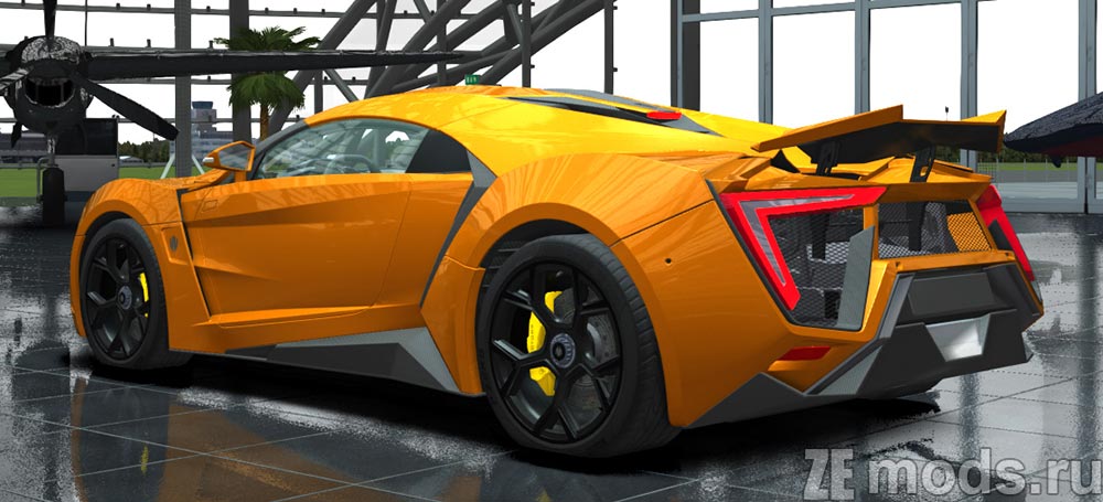 Lykan HyperSport mod for Assetto Corsa