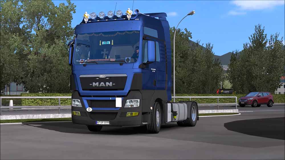 MAN TGX Reworked for Euro Truck Simulator 2 (1.43)