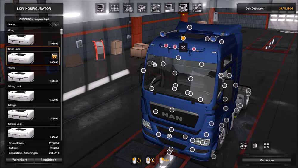 MAN TGX Reworked truck mod for Euro Truck Simulator 2