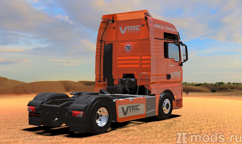 MAN VTRC Pace Truck mod for Assetto Corsa