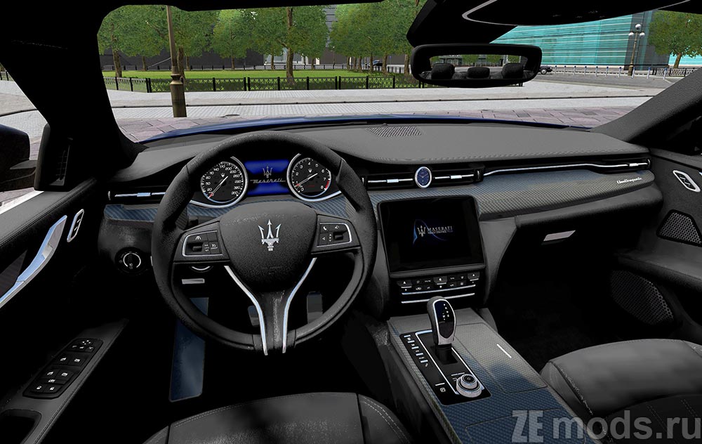 Maserati Quattroporte GTS mod for City Car Driving 1.5.9.2
