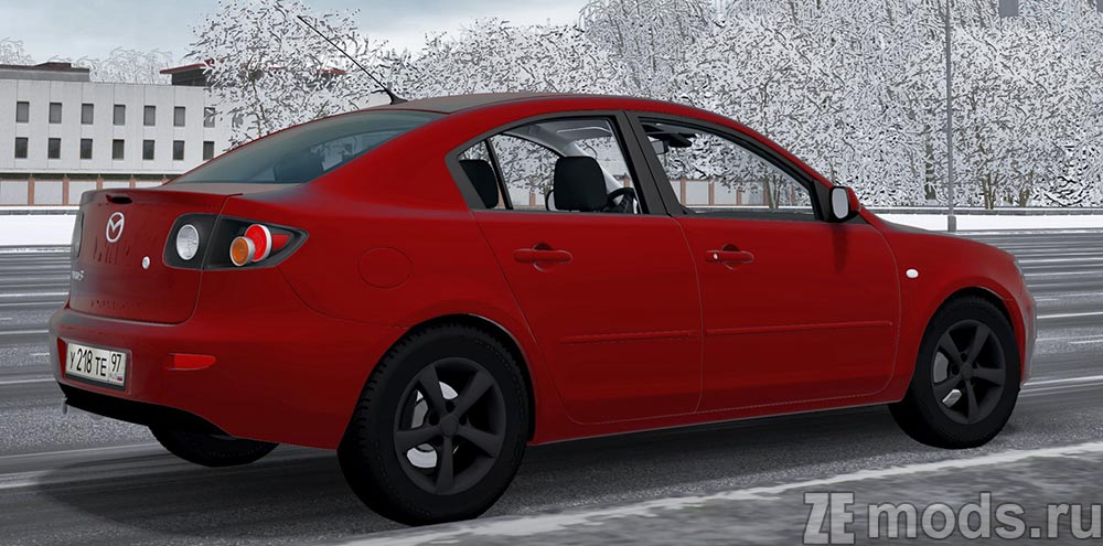 Mazda 3 1.6 MT mod for City Car Driving 1.5.9.2