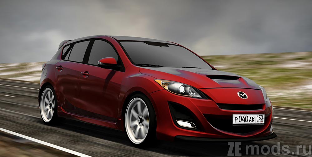 Mazda 3 MPS 2010 for City Car Driving 1.5.9.2
