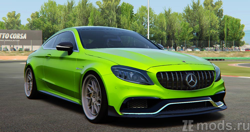 Mercedes-AMG C63s Coupe ZedSly Edition for Assetto Corsa