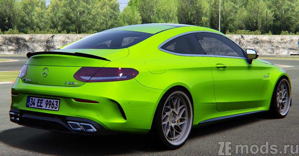 Mercedes-AMG C63s Coupe ZedSly Edition mod for Assetto Corsa
