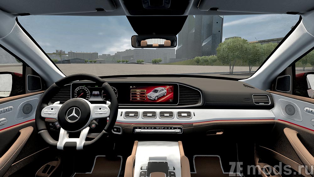 Mercedes-AMG GLE 53 Coupe mod for City Car Driving 1.5.9.2