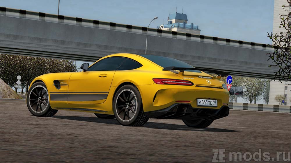 Mercedes-AMG GT R Coupe mod for City Car Driving
