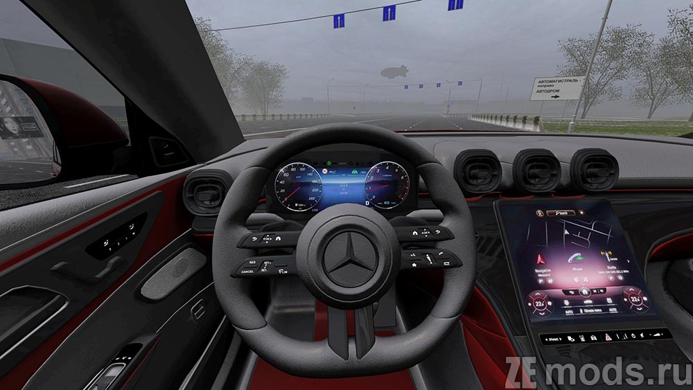 Mercedes-Benz C300 4MATIC W206 mod for City Car Driving 1.5.9.2
