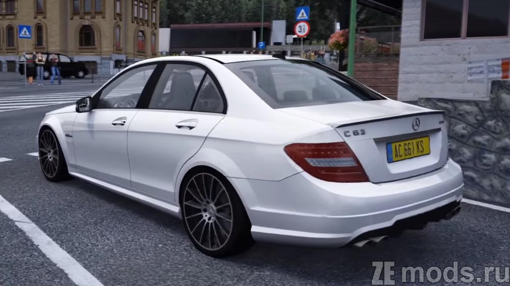 Mercedes-Benz C63 AMG W204 mod for Assetto Corsa