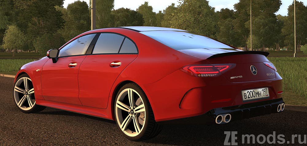Mercedes-Benz CLS 53 AMG 2019 mod for City Car Driving