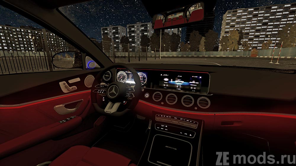 Mercedes-Benz E63S 4MATIC+ 2020 mod for City Car Driving 1.5.9.2