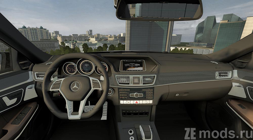 Mercedes-Benz E63s W212 mod for City Car Driving 1.5.9.2