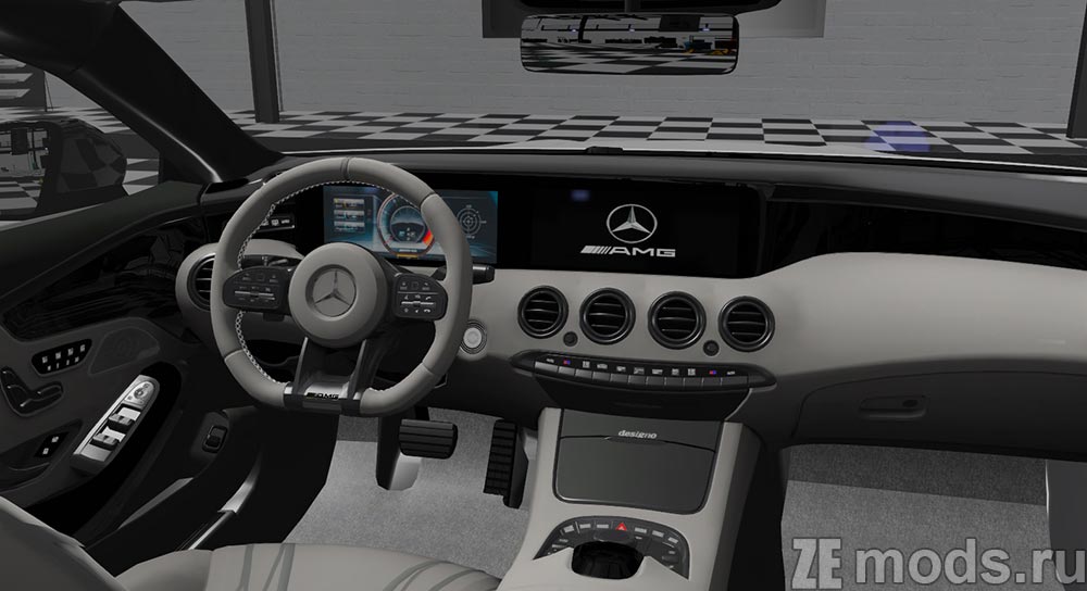 Mercedes-Benz S63 AMG Coupe mod for Assetto Corsa