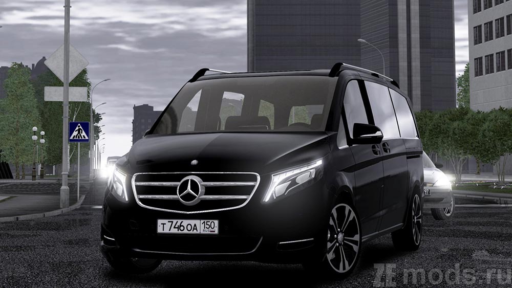 Mercedes-Benz V-Class for City Car Driving 1.5.9.2