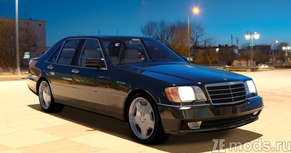 Mercedes-Benz W140 S70 AMG for Assetto Corsa