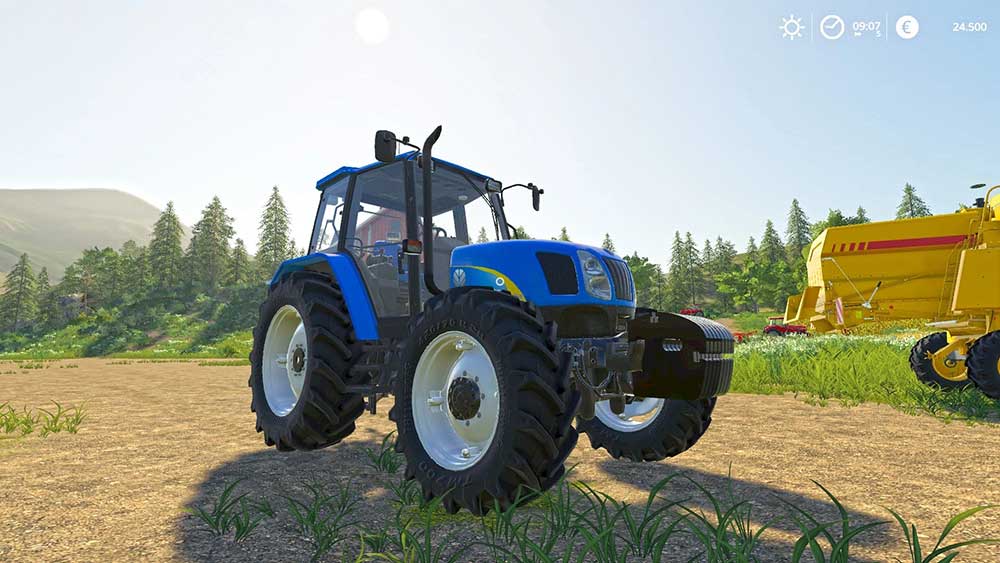 NEW HOLLAND T5050 for Farming Simulator 2019