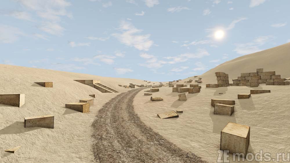 "Ancient Egypt" map mod for BeamNG.drive